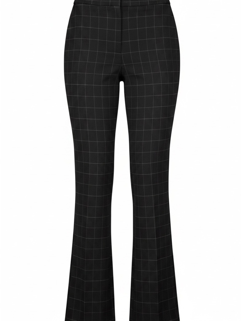 J. Jill Black Windowpane Flare Pants